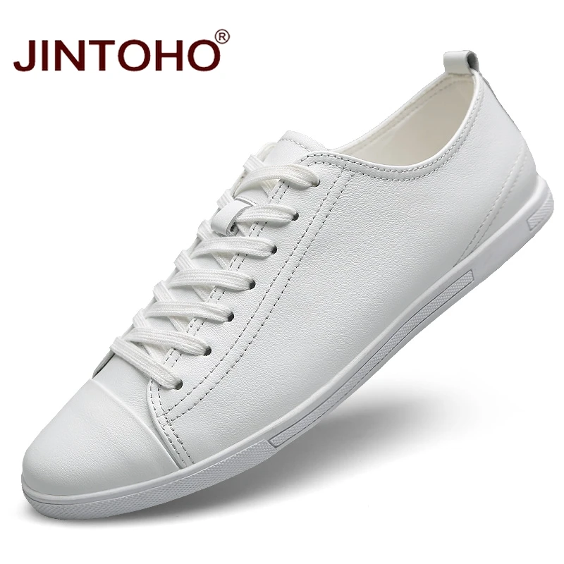 JINTOHO 2017 новые мужские туфли высокого качества брендовые из натуральной кожи