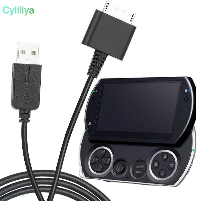 100 шт./лот для PSP go USB кабель зарядки данных usb GO длиной около 1 м | Электроника