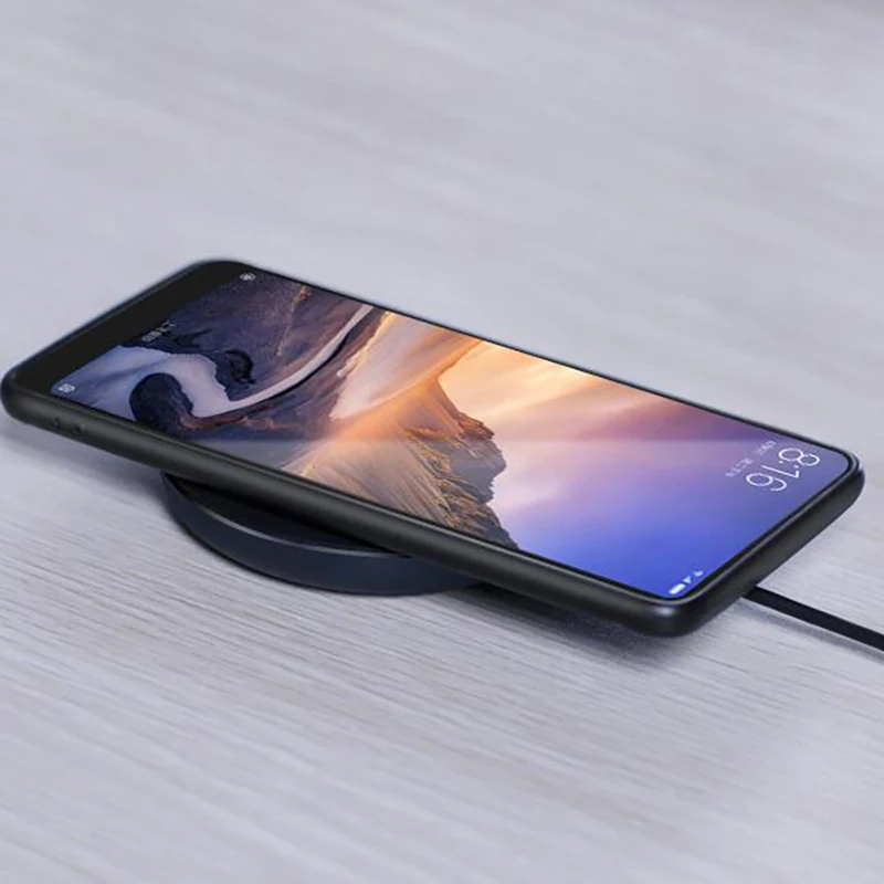 Оригинальное Беспроводное зарядное устройство Xiaomi 10 Вт Mi Type C Быстрая быстрая