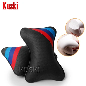

2Pcs Car Neck pillow Headrest Accessories For Jeep Renegade Wrangler JK Grand Cherokee Citroen C4 C5 C3 C2