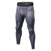 Эластичные беговые леггинсы для мужчин полной длины Pro Skinny тренировочный баскетбольный мяч компрессионные длинные штаны тренировочные спортивные штаны