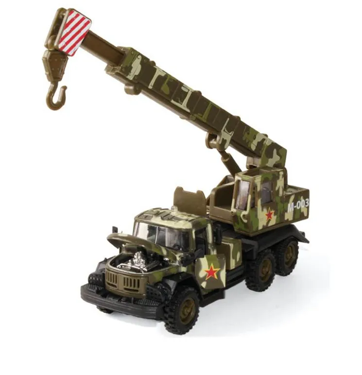 Beste 143 legering trek militaire model voertuig, hoge simulatie militaire truck speelgoed, musical   flashing speelgoed voertuig, gratis verzending