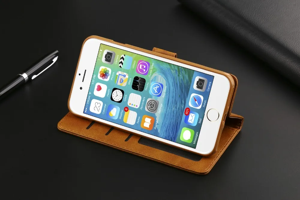 Кожаный чехол для телефона iPhone XS MAX XR X Роскошный кошелек Магнитный чехол-книжка для iPhone 11 pro max 6 6s 7 8 8Plus Coque