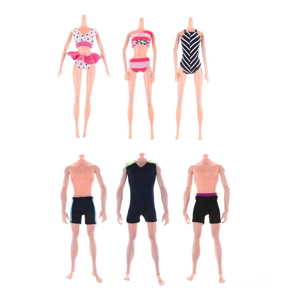 

Beach Swimming Surfing Pants for Doll Swimwear Lifestyle Boys Suit Diving Swimsuit For Barbie for Ken