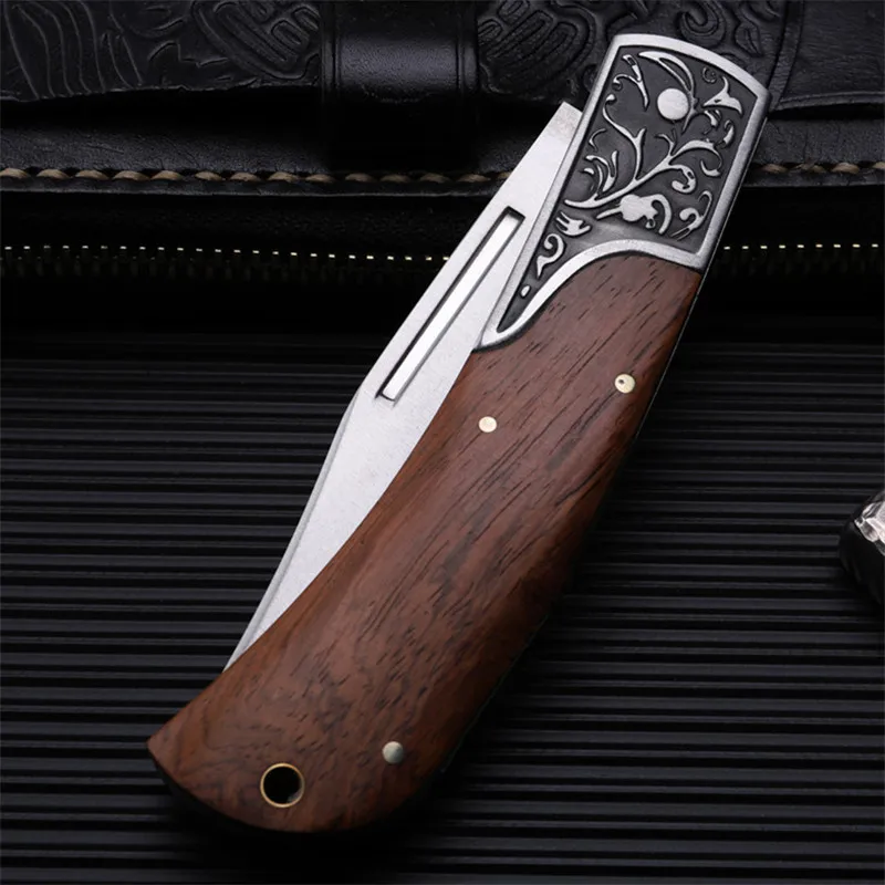 2016 Real Karambit High Quality Outdoor Folding Knife Self-defense Wilderness Survival With Hardness Wild Fruit Black Firewood