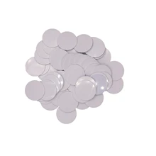 100 шт. 18 мм Rfid 125 кГц ID Монета карты тег EM4100 ID Тег брелоки жетон для контроля доступа отслеживания автомобиля