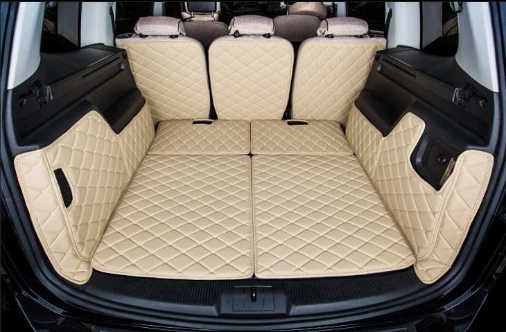 Tapis de coffre arrière de voiture, décoration d'intérieur, imperméable,  pour Volkswagen VW Sharan 7N 7seat 2010 ~ 2022, accessoires de voiture -  AliExpress