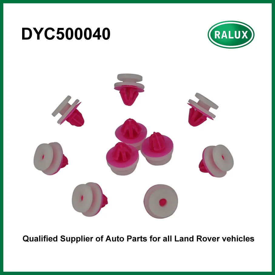 

10 pieces DYC500040 rear wheelarch washer clips for LR Discovery 3 2005-2009 Discovery 4 2010- car clips supply