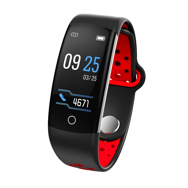 EXRIZU Q6 Smart Wrsitband Фитнес браслет монитор сердечного ритма Sport Band IP68 Водонепроницаемый сна трекер для iOS и Android