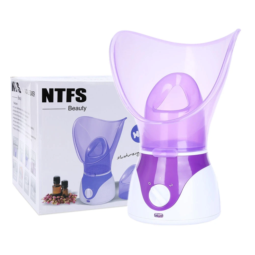  Facial Face Steamer Deep Cleanser Mist Steam Sprayer Spa Skin Vaporizer Promote Blood Circulation N