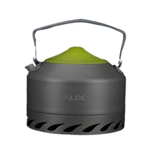 Горячие ALOCS портативный алюминиевый оксид Открытый Кемпинг Пикник горшок чайник воды 0.9л