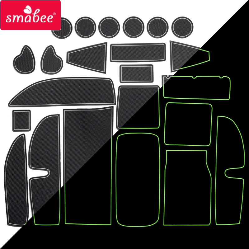 Нескользящие коврики smabee для Toyota Alphard vellfire AH10 AH20 AH30 2005 ~ 2020|mat mat|mat padmat door |