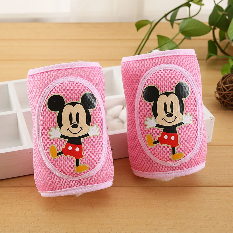 

Mickey Knee Pad for Baby Kids Leg Warmers Crawling Knee Pads Toddler Supplies Kids Safety Crawling Elbow Cushion