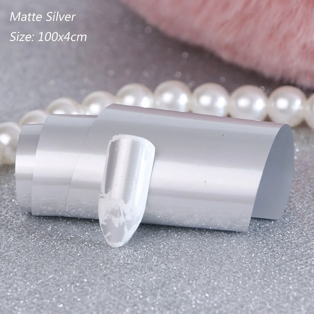matte silver