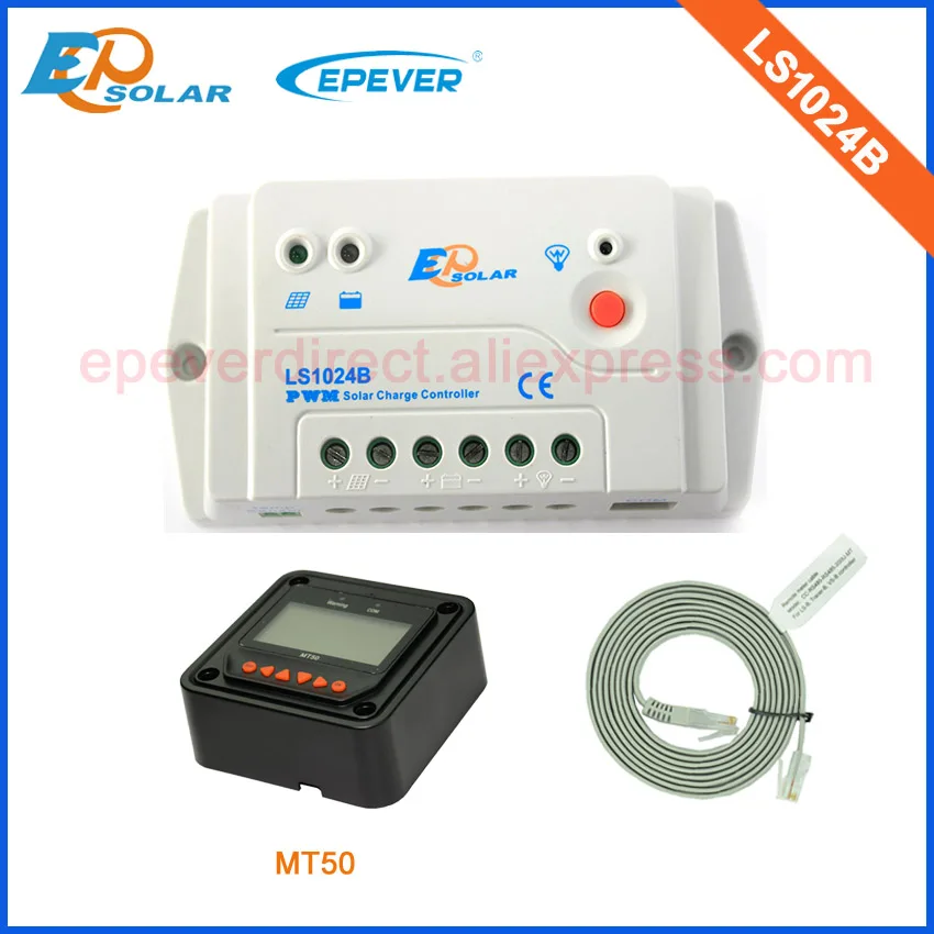

MT50 remote meter in black color by factory direct low price PWM controller 10A 10amp LS1024B