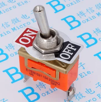 

2PCS YT2121 15A 250VAC 2PIN ON-OFF E-TEN1021 Toggle switch Rocker switch The power switch Free Shipping micro switch