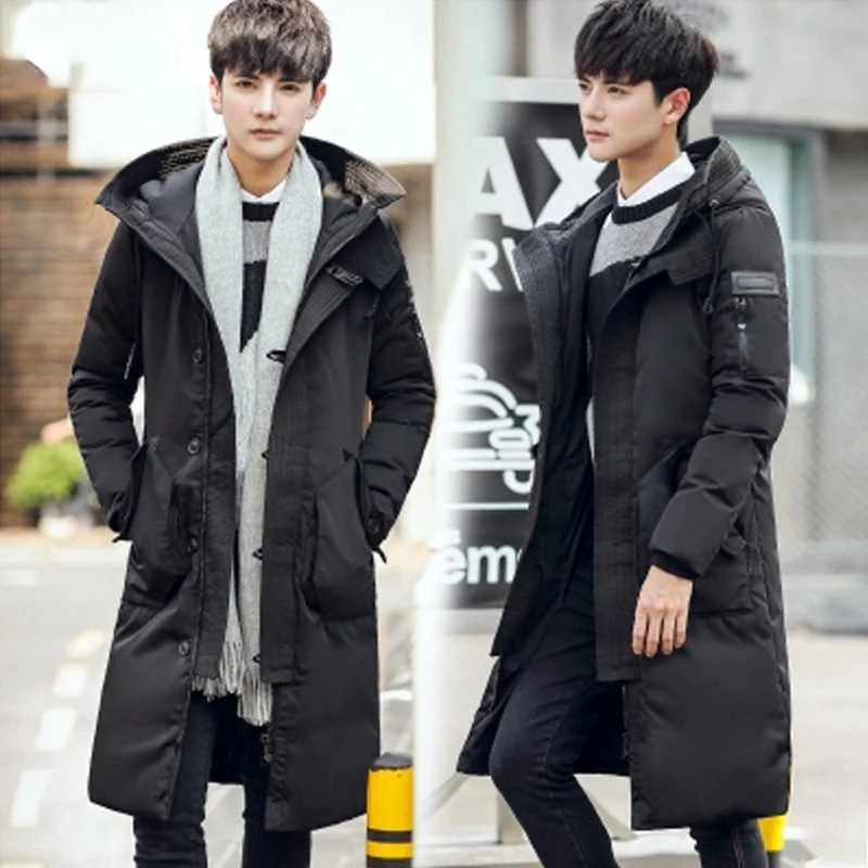Inverno Hommes Masculina Jaquetas navy Homme Neige Haute Veste Marque Vêtements Cottonparkas Black Blue Porter 601 khaki Qualité Hiver Manteaux Long fvmYy6gIb7