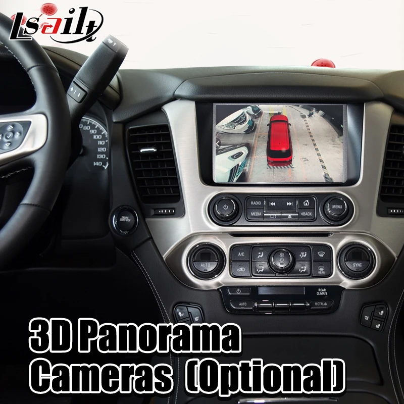 Lsailt Android GPS навигация для Yukon 2014 2018 GMC Intellink видео интерфейс с Carplay YouTube Escalade|GPS