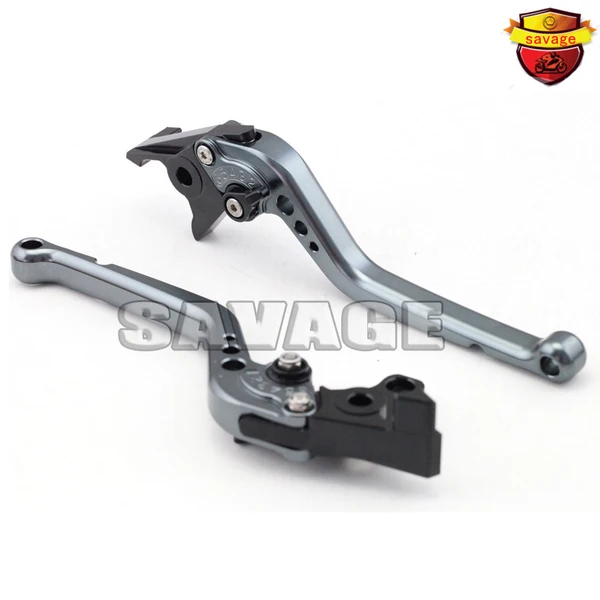 

For KAWASAKI ZXR400 ZZR400 ZRX400 GPZ750 ZR750 ER-5 NINJA Motorcycle CNC Billet Aluminum Long Brake Clutch Levers Titanium