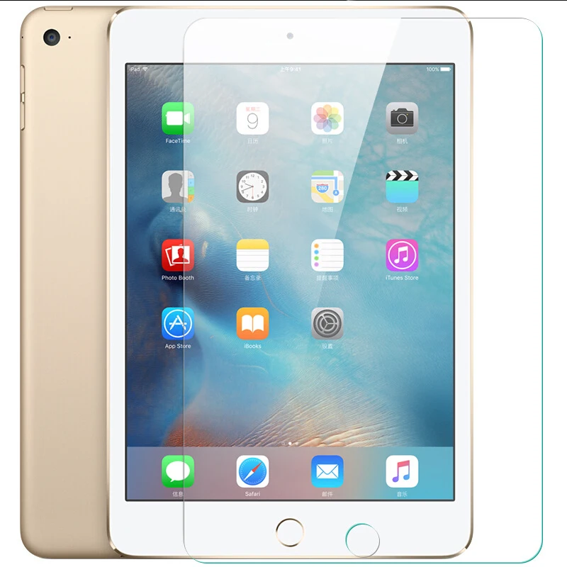 Планшет закаленное Стекло для Apple iPad 2/3/4 закаленное Стекло для Apple iPad Air Air1 Air2 Защита от царапин ЖК-дисплей Экран защитная пленка