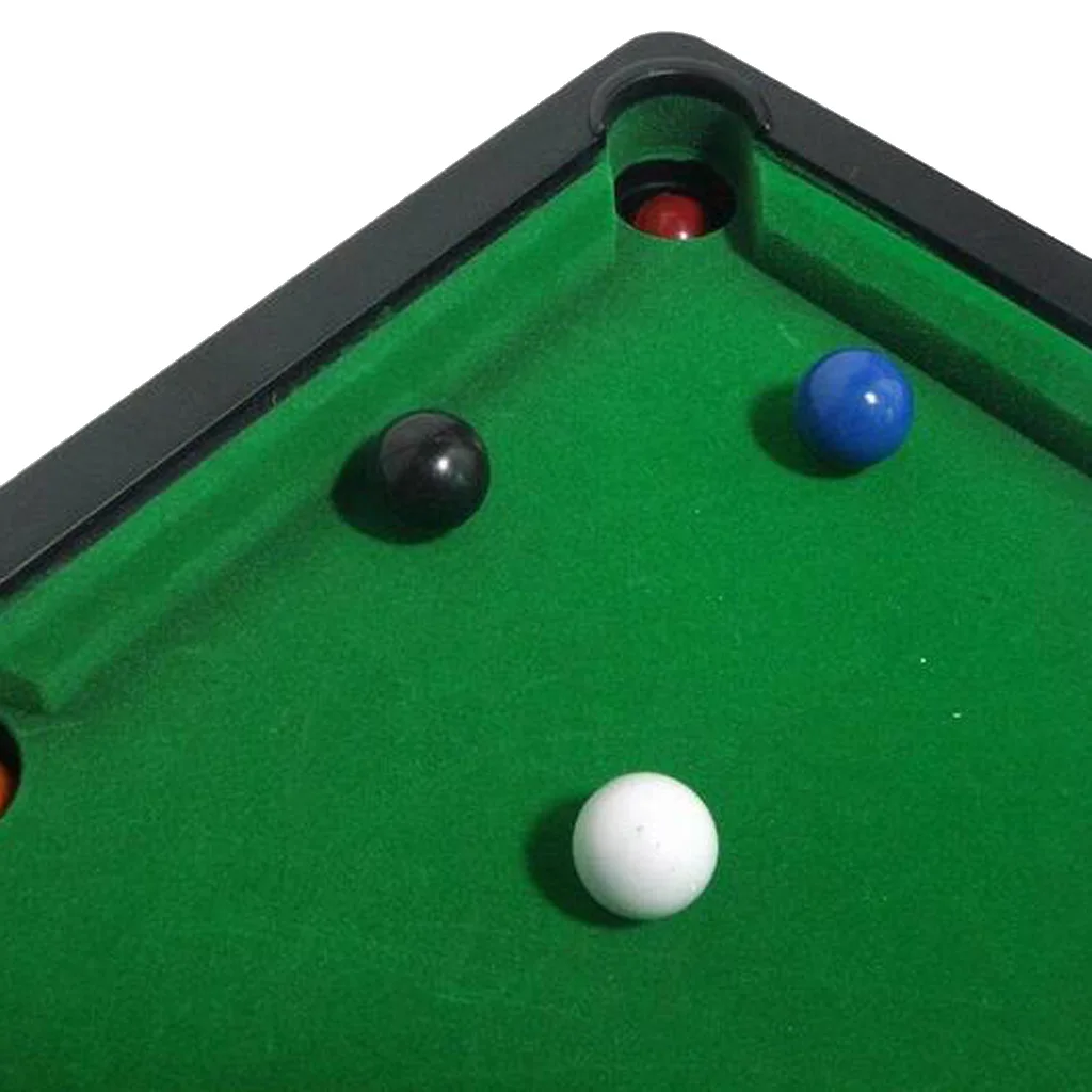 Premium Children Billiards Toy Mini Tabletop Snooker Game Set Pool Desktop