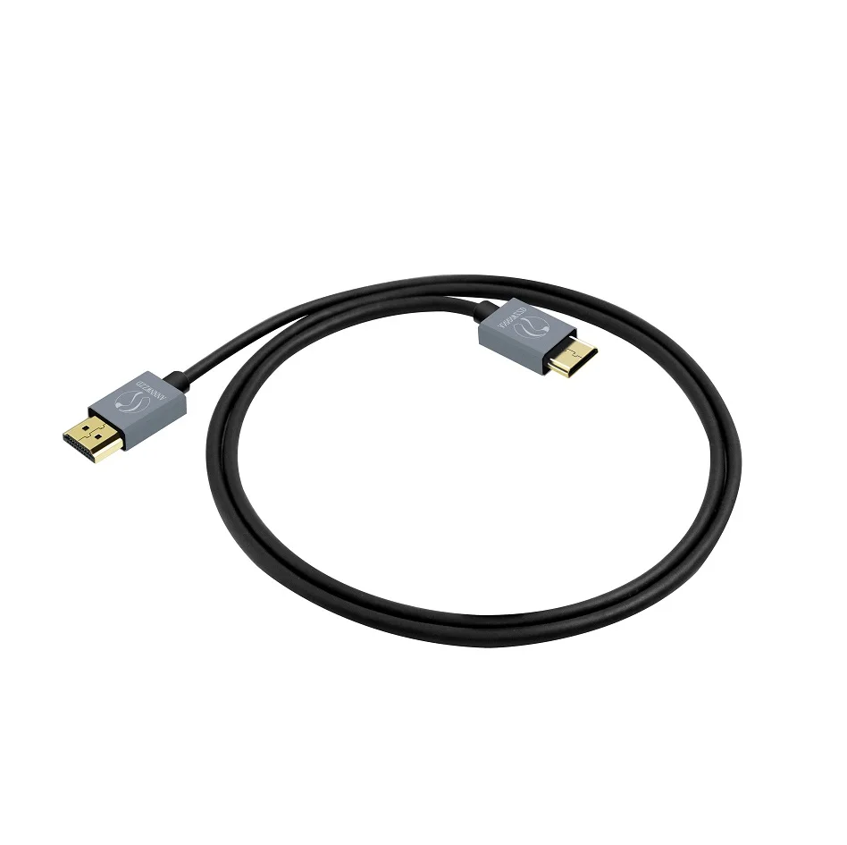 Annwzzd Mini HDMI-HDMI кабель позолоченный HDMI 1,4 в 1080P 1 м 1,5 м 2 м 3 м Высокое качество HDMI Кабель-адаптер для планшета видеокамеры