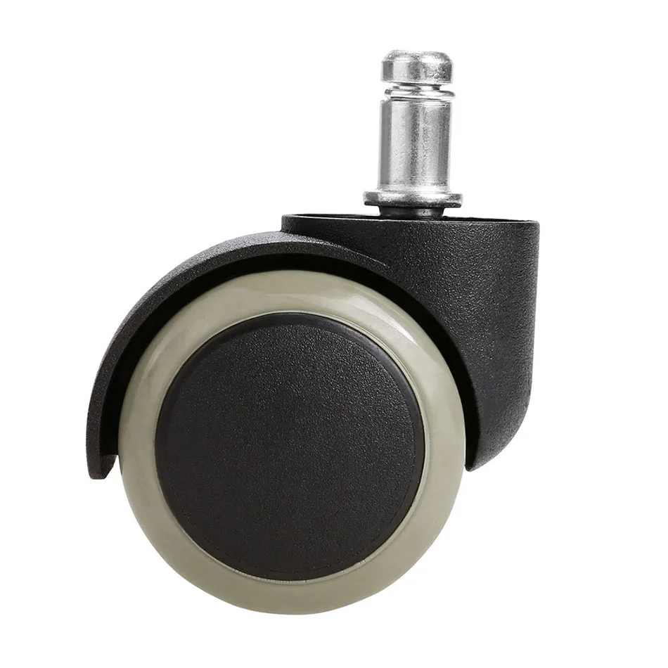 MYLB-5X Replacement Office Computer Chair Stem Swivel Castors Casters Wheels Black Furniture Caster Swivel Castors