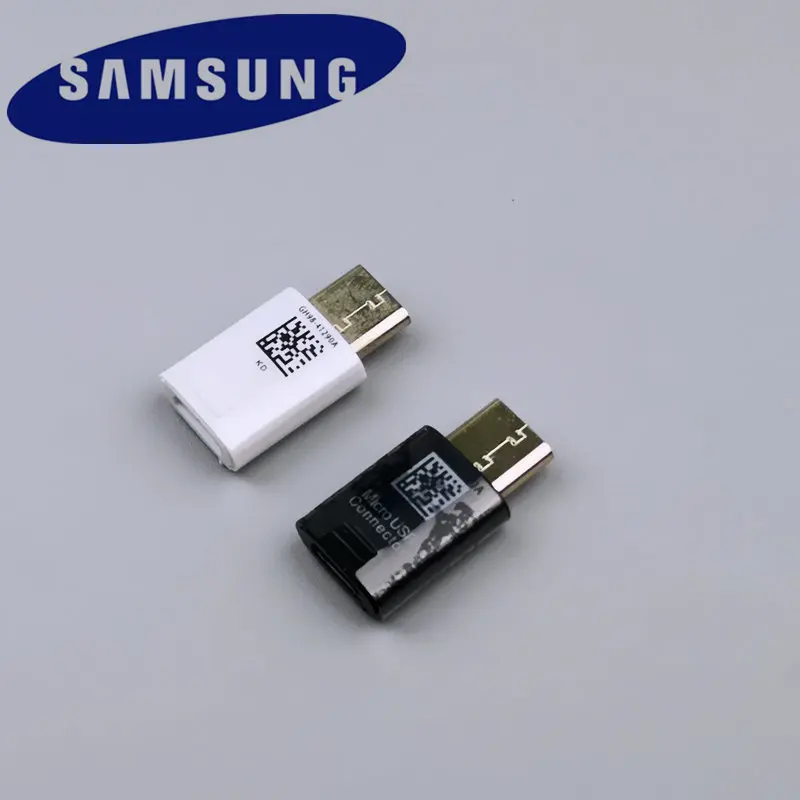 

Original Samsung Galaxy USB Type C Adapter Micro USB Connector Type-C Converter Fast charger Cable For S8 S9 PLUS Note 8