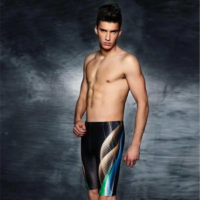 preço PHINIKISS 2017 Profissionais Homens Swimwear Impressão Maiô Calções de banho Para Os Meninos Dos Homens de Natação Troncos Maiô Zwembroek Heren
