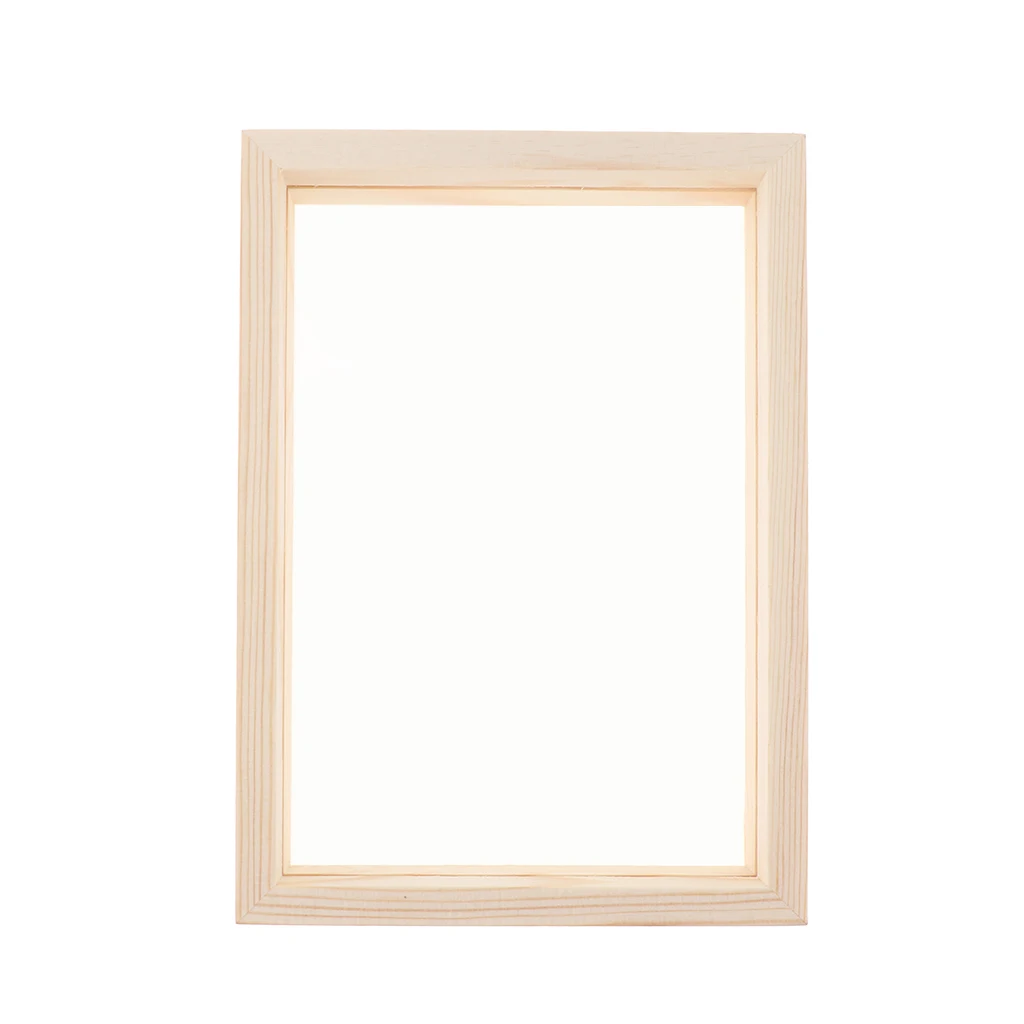 Фоторамка картина плакат рамка Прозрачный деревянный домашний Дисплей Украшение стены - Цвет: 11.4 x 16.4cm