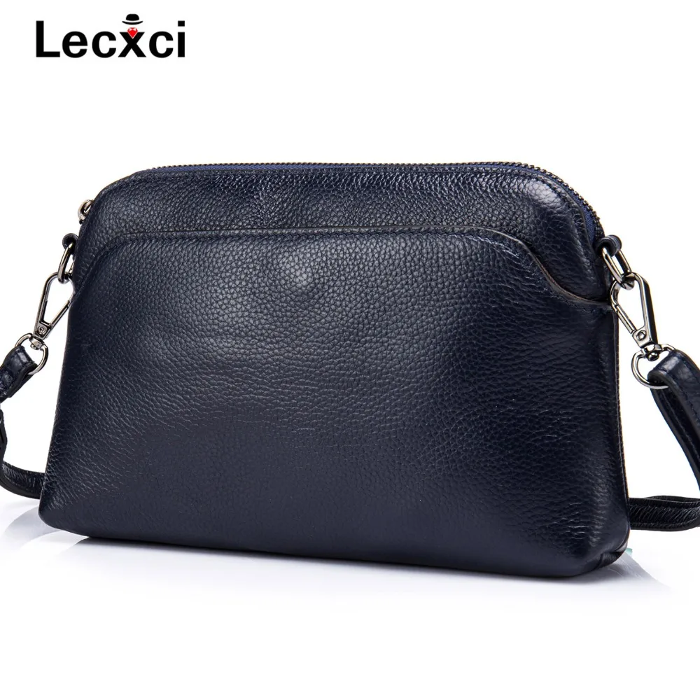 

Fashion Ladies Shoulder Bag Small Soft Women Diagonal HandBag Genuine Leather Crossbody Bag Mobile Pone Bags Key Holder 4Colors
