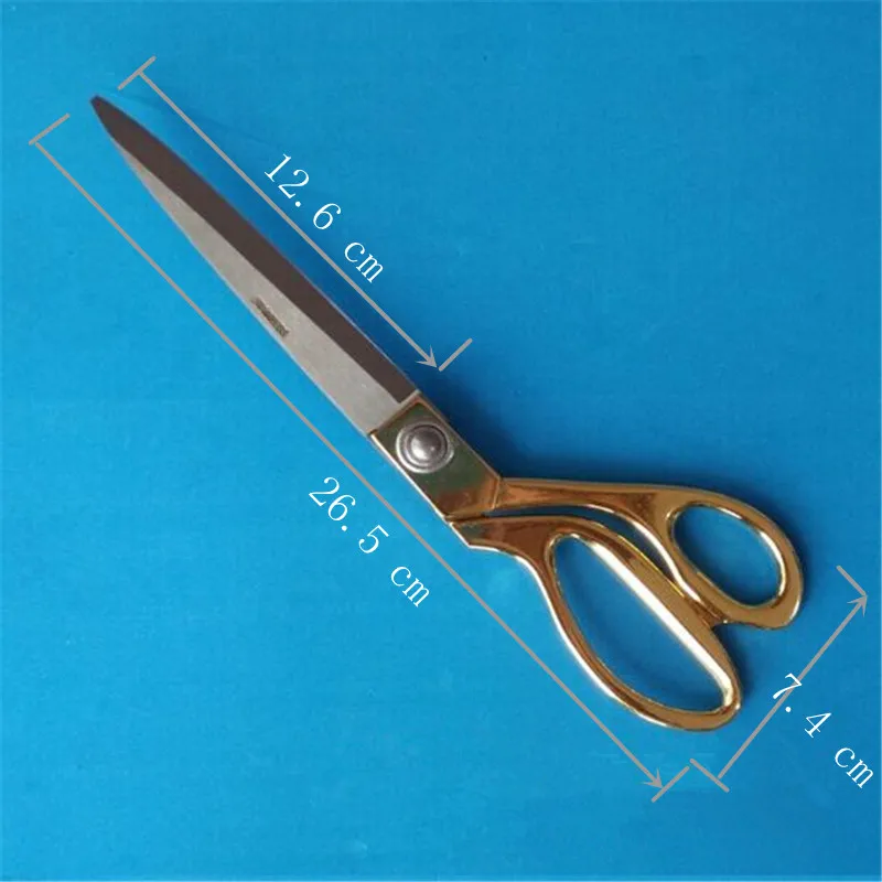 

Sewing fabric Golden Scissors Stainless steel garment Tailor's scissor MZ-6023