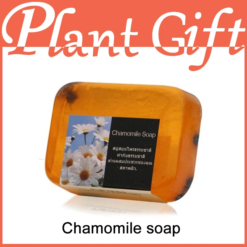 100g Chamomile Soap To Gently Cleanse The Skin Allergy Brown To Red Blood Face Care Whitening