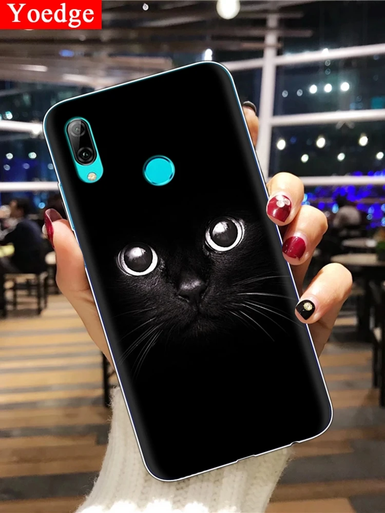 

Soft TPU Coque For Huawei P Smart 2019 Case Silicone Back Cover Marble Phone Case 6.21'' For Huawei P Smart psmart 2019 POT-LX1