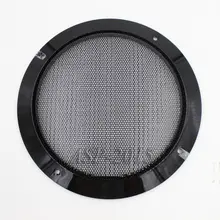 Cubierta negra Universal para rejillas de altavoces de coche, Panel de altavoz Coaxial de 6,5