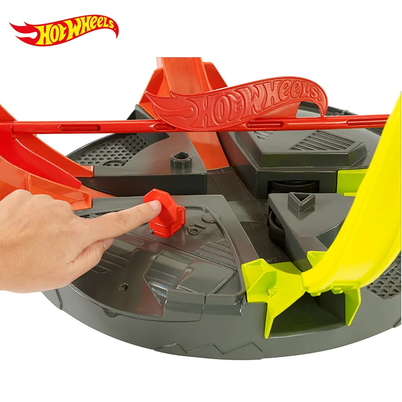 Hot Wheels двойной ударный трек автомобиль игрушечный набор Hotwheels Игрушки для