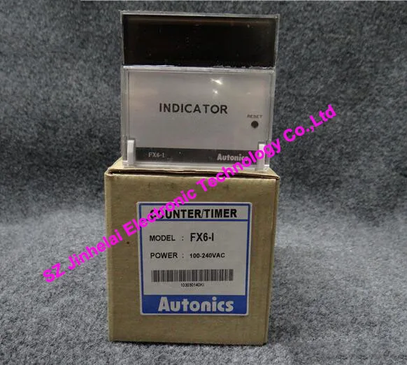 

100% Authentic original FX6-I FX6-1 Autonics Count relay 100-240VAC