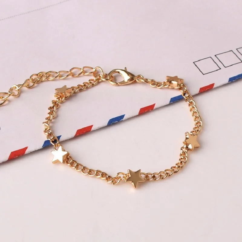 

Bonita Ella Bracelet Star and Heart Shape Trendy Chain for Women