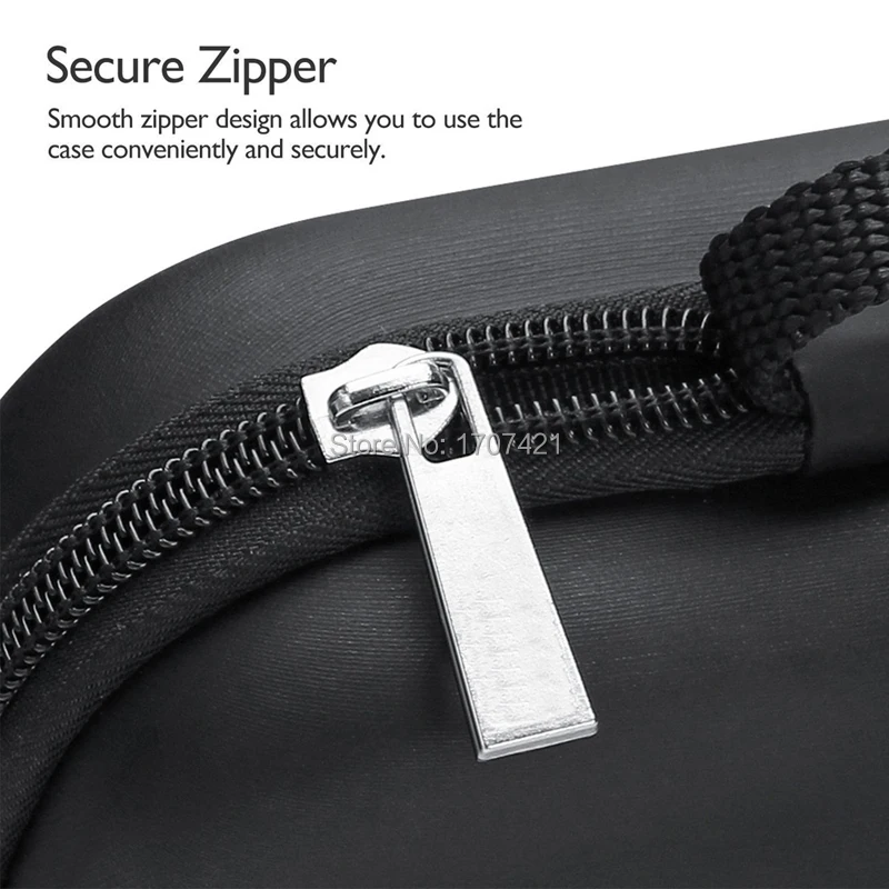 BLACK Protective Hard Portable Travel Carry Case Shell Pouch for Nintend Switch Console & Accessories (8)