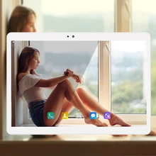 Free shipping 10.1 inch tablet pc Android 7.0 4GB+64GB Dual SIM Bluetooth WIFI 1920*1200 IPS Smart tablets pc MT8752 MID 10 10.1