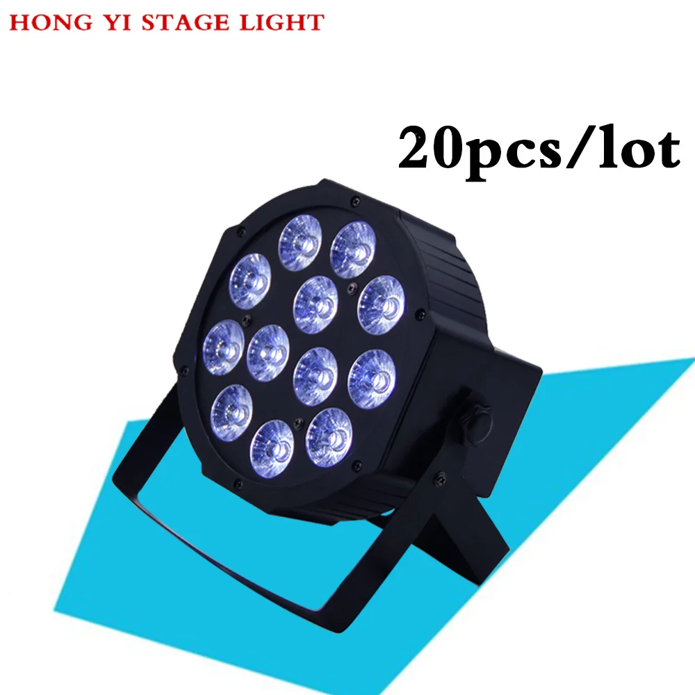 

Flat mini LED RGBW 4in1 Par Light DMX512 Lamp stage light Voice activated For Discos 20PCS/LOT