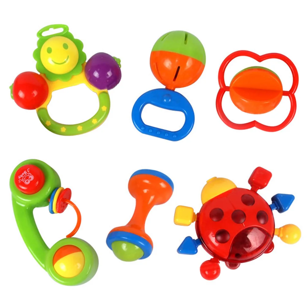 plastic baby rattle