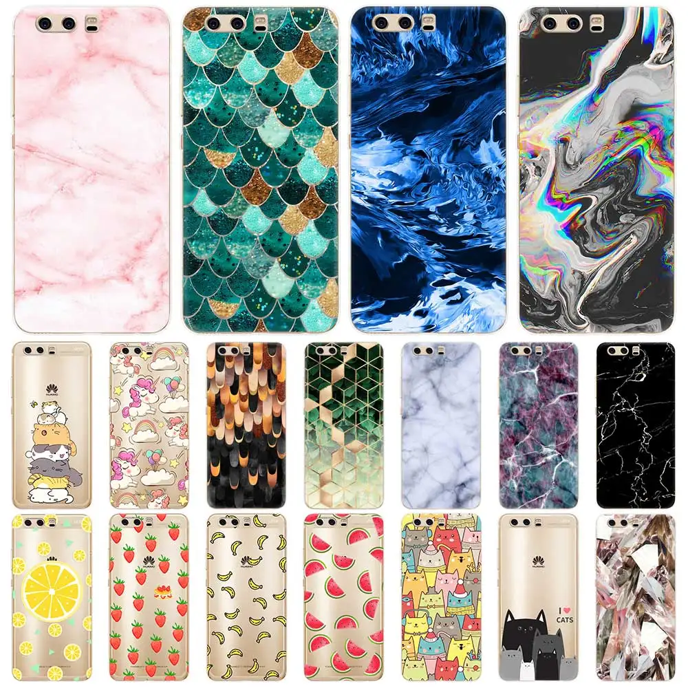 Чехол для телефона Huawei P20 P9 P8 P10 Lite Plus Pro Mate 10 lite V9 Play Honor 6A 6X 9 Maimang 6 Nova 2i мягкий чехол