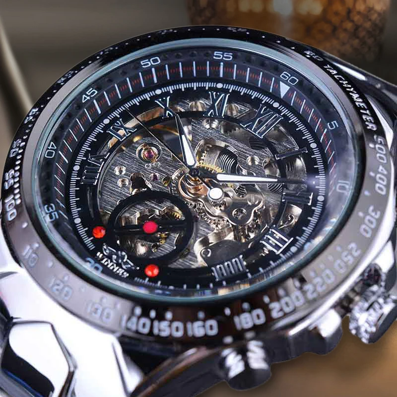 winner men's automatic mechanical watch