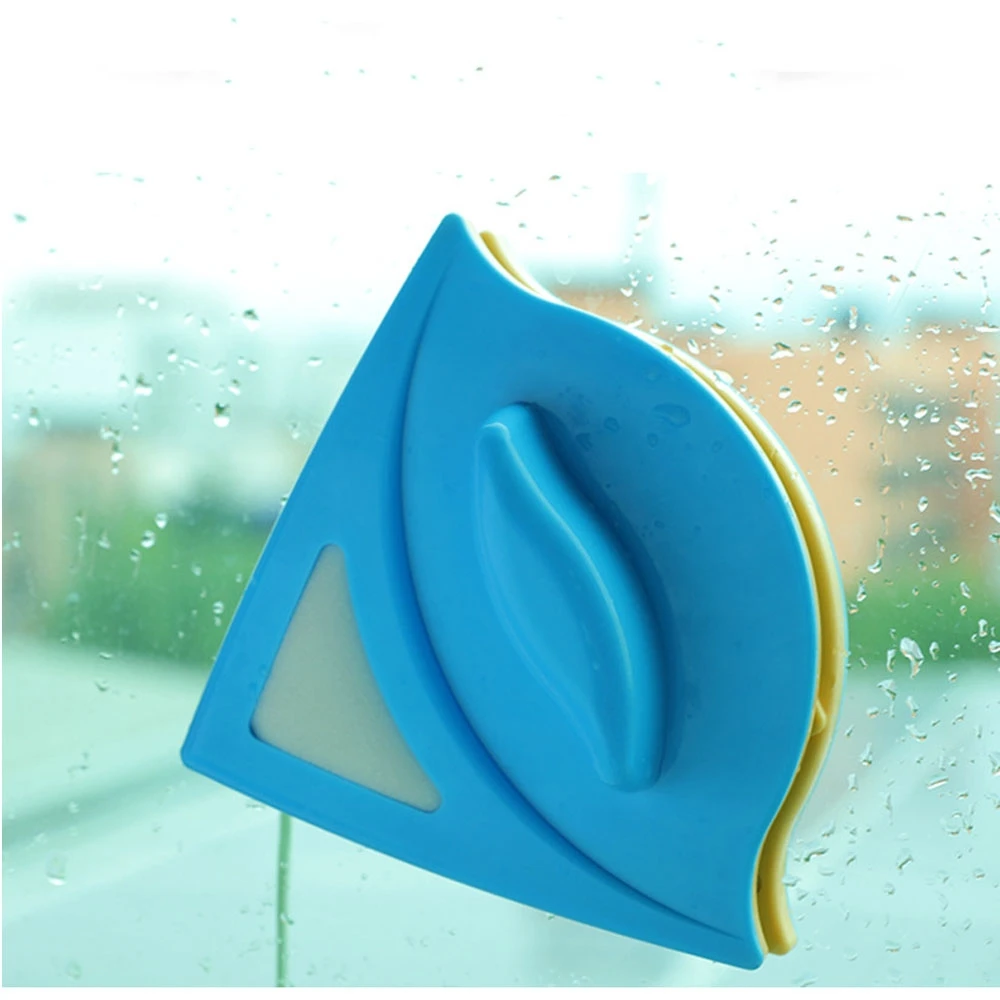 Double Side Glass Wiper Magnetic Window Cleaner Bathroom Double-Sided Magnet Brush Washing Windows Brushes Cleaning Scrubber