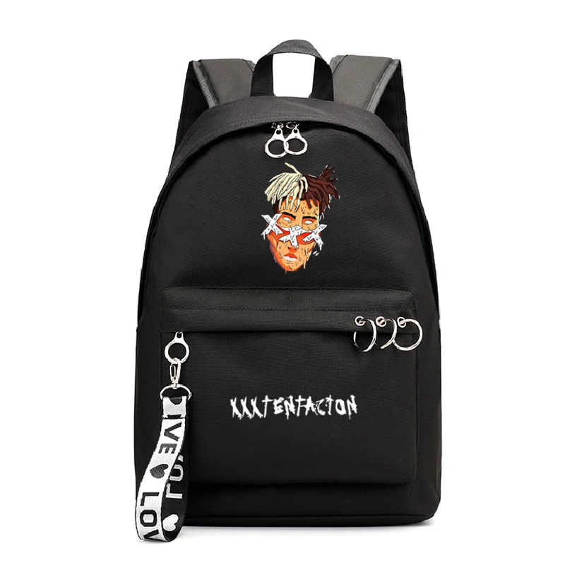 Рюкзак XXXTentacion для подростков школьные ранцы мальчиков и девочек Модный