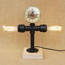 Европейская винтажная прикроватная арт-деко настольные лампы E27/E26 110 v/220 v светодиодные фонари для изучение гостиной комнаты, офиса, мастерской бар