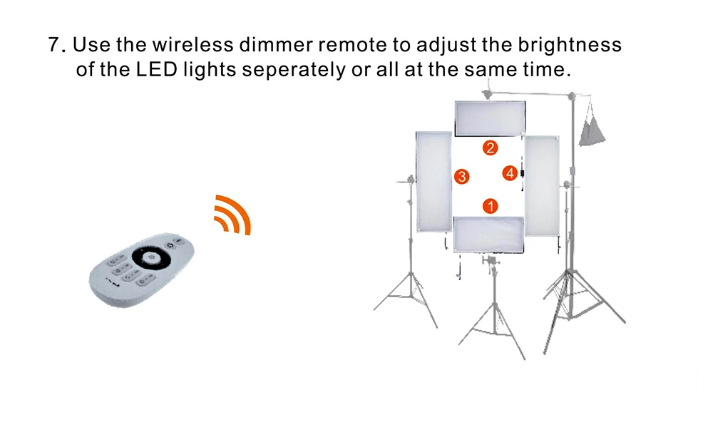 SAMTIAN 4 в 1 комплект фотографии светильник ing светодиодный студийный свет для видео с регулируемой яркостью 5500K CRI95 беспроводной пульт дистанционного управления Фото лампа панель