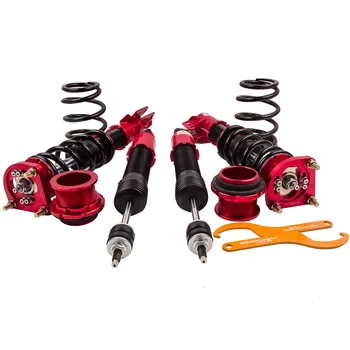

Free shipping Fully Adjustable Damper Coilover Suspension Kit for 94-04 Ford Mustang 4th Shock Absorber Struts red