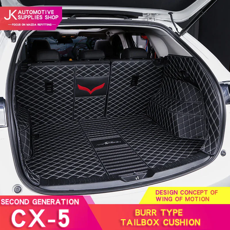 

Special for the second generation Mazda cx-5 backup case cushion CX5 fully enclosed leather tail case cushion interior decoratio
